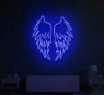 Angel Wings Neon Sign in neon light 4