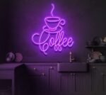 Coffee Cup Neon Sign in Neon Light 2