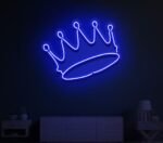 Crown Neon Sign in neon light