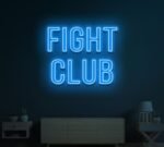Fight Club Neon Sign in neon light 4