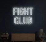 Fight Club Neon Sign in neon light 4