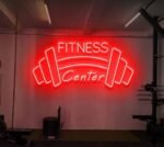Fitness Center Neon Sign Gym in Neon Light 3