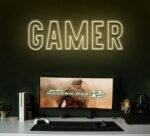 Gamer Neon Sign in neon light 3