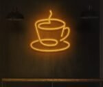 Hot Coffee Neon Sign in Neon Light