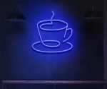 Hot Coffee Neon Sign in Neon Light