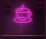 Hot Coffee Neon Sign in Neon Light