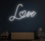 Love Neon Sign in Neon Light