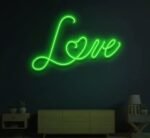 Love Neon Sign in Neon Light