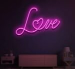 Love Neon Sign in Neon Light