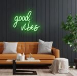 Mini Good Vibes Neon Sign 5