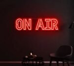 ON AIR Neon Sign in neon light 4