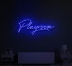 Playroom Neon Sign in neon light 4