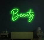 beauty neon sign in neon light 4
